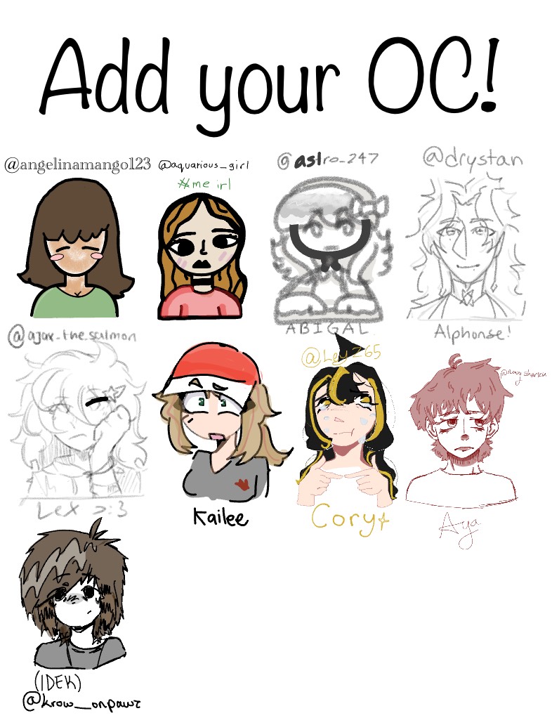 Add Your OC :) - Notability Gallery