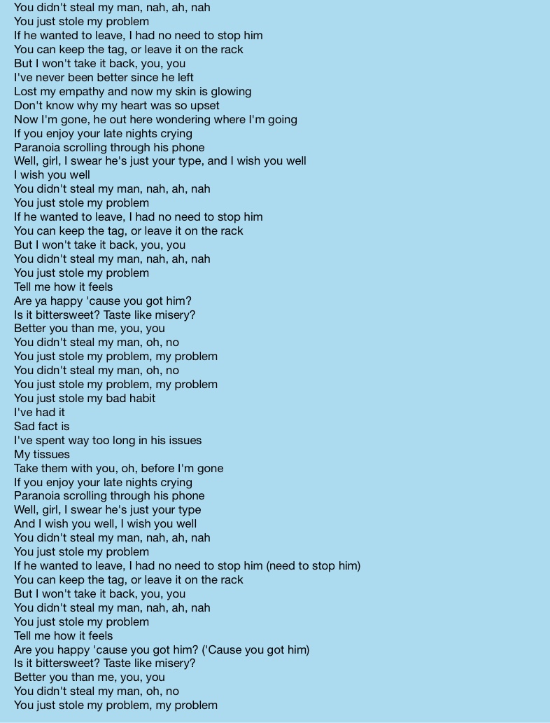 My Problem By Jordi - Notability Gallery