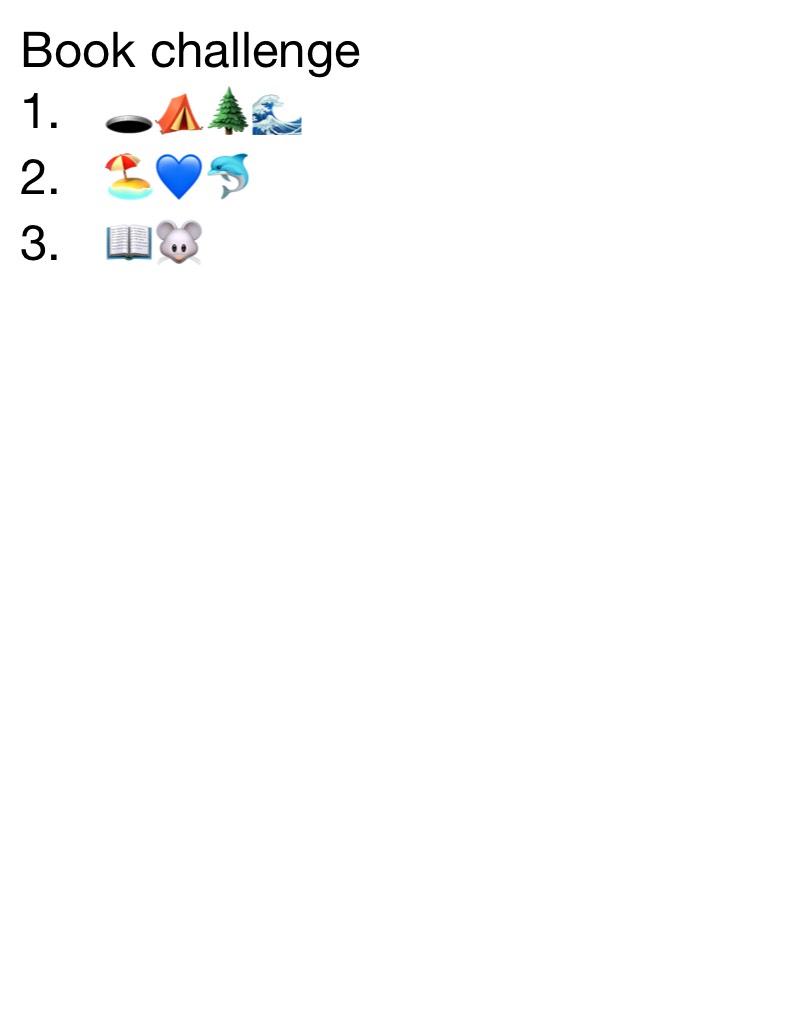 Book Challenge - Notability Gallery