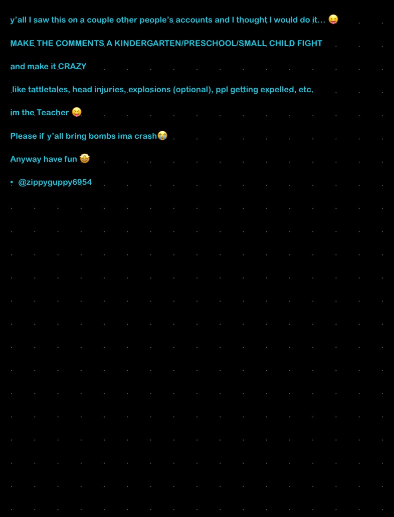 MAKE THE COMMENTS LOOK LIKE A KINDERGARTEN FIGHT!!! - Notability Gallery