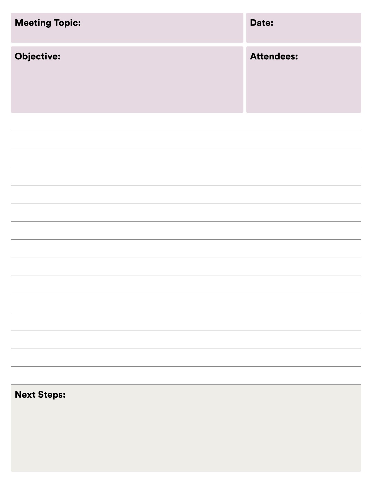 Feiza - Meeting Notes - Notability Gallery