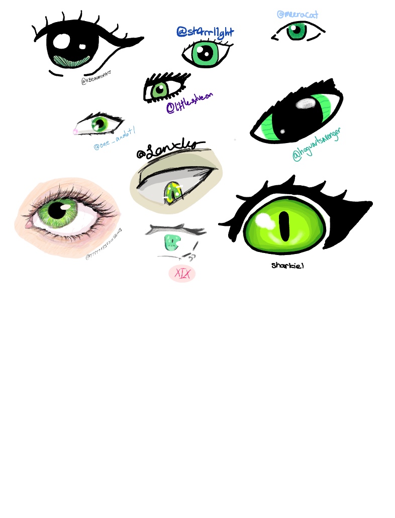 Add! Green Eye 👁️ - Notability Gallery