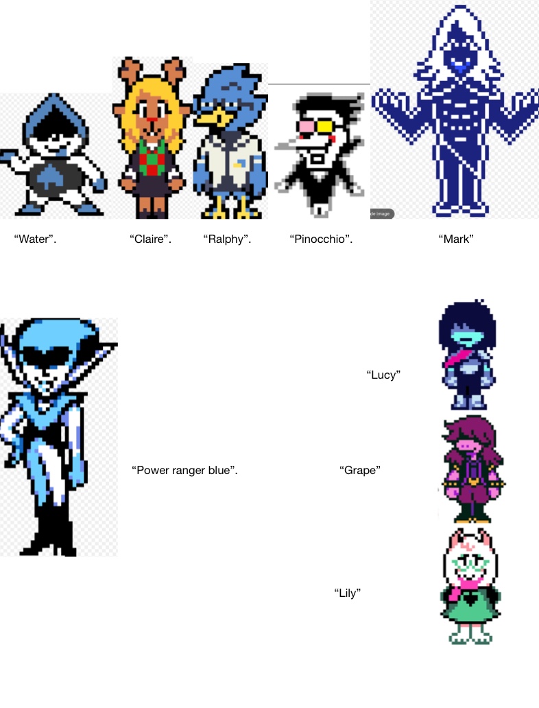 Asked Some Classmates To Name Deltarune Characters - Notability Gallery