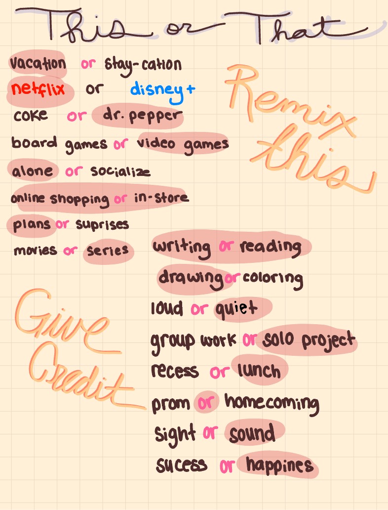 this Or That - Notability Gallery