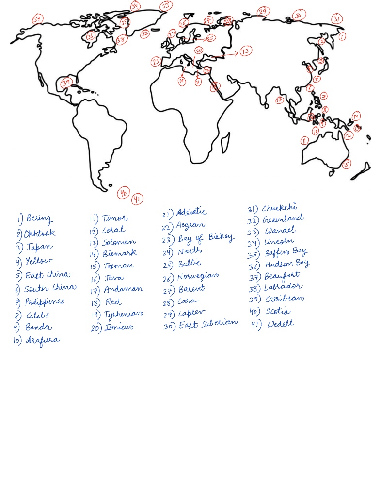 Seas Of The World - Notability Gallery