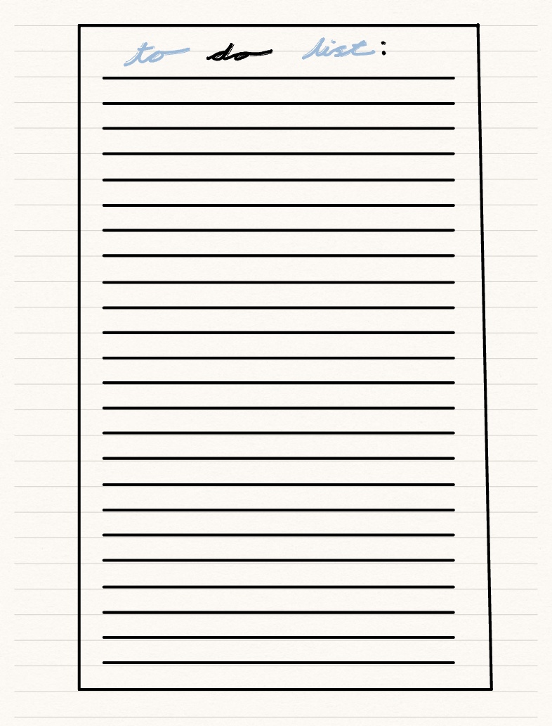 To Do List - Notability Gallery