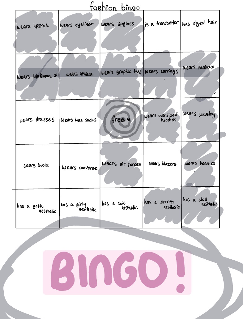 Fashion Bingo👗👠💄 - Notability Gallery