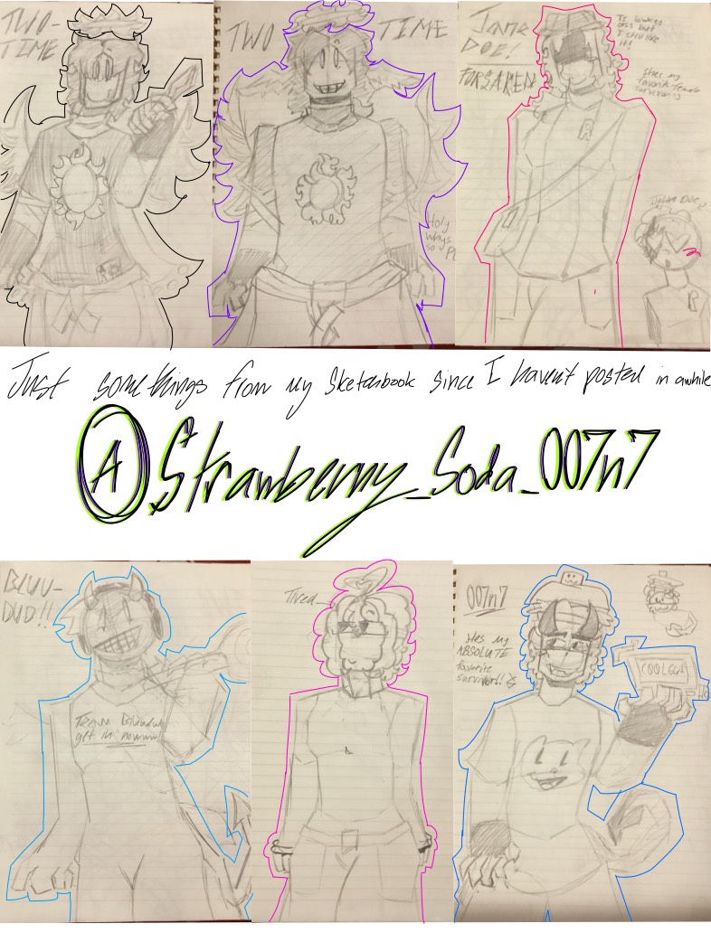 Just Some Sketchbook Drawings :D - Notability Gallery