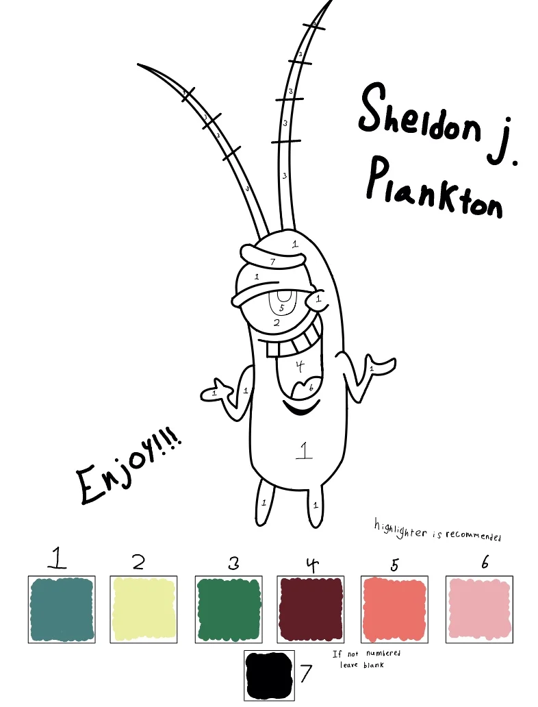 phytoplankton coloring pages