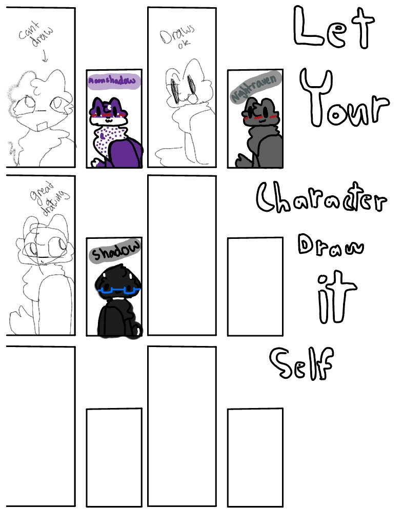 Let Your Character Draw Its Self - Notability Gallery