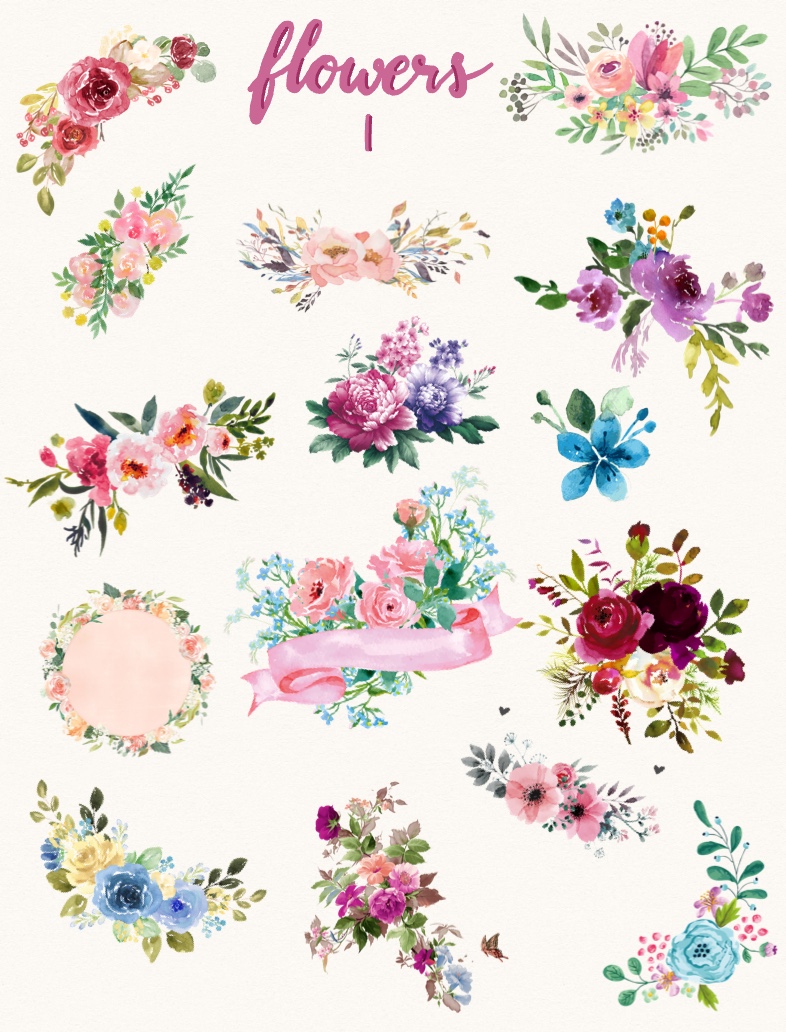 Flower Stickers 1 - Notability Gallery