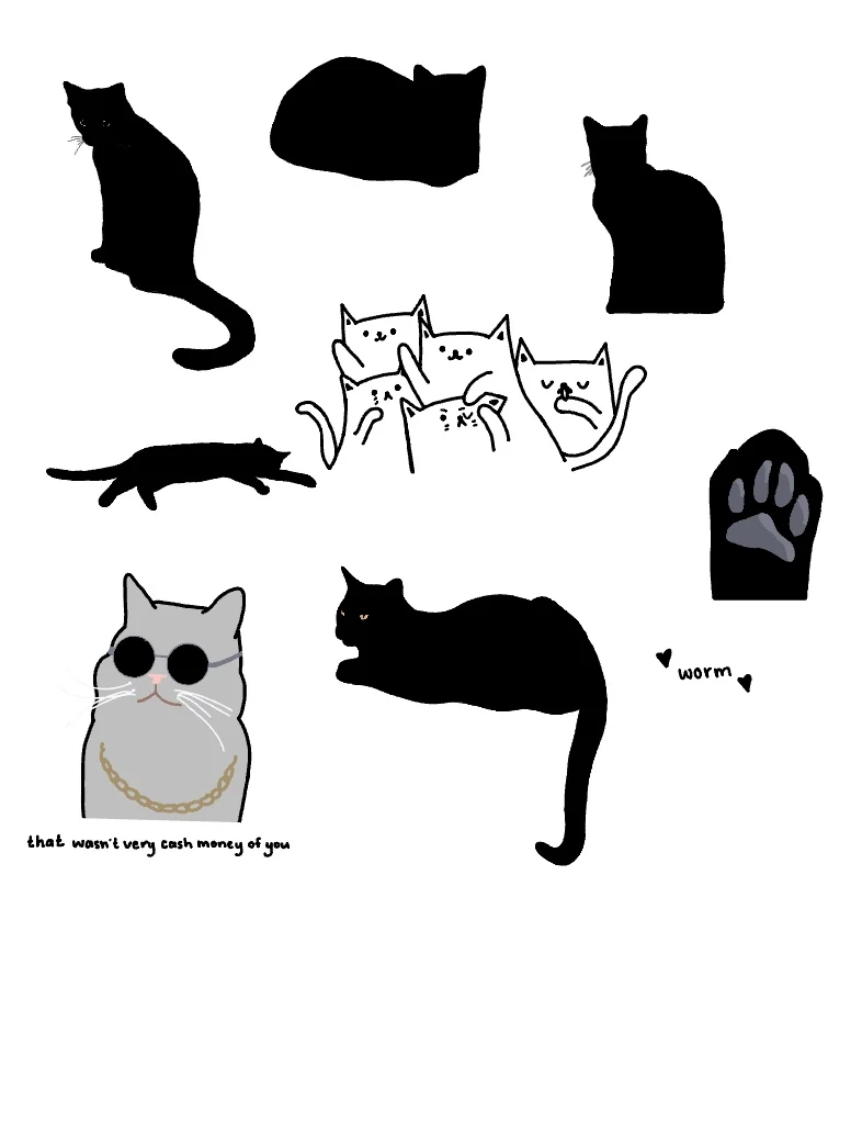 Nine Black Cat Stickers - JSTOR Daily