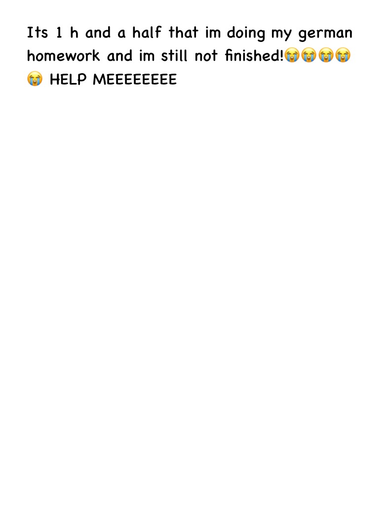 Help Me! - Notability Gallery