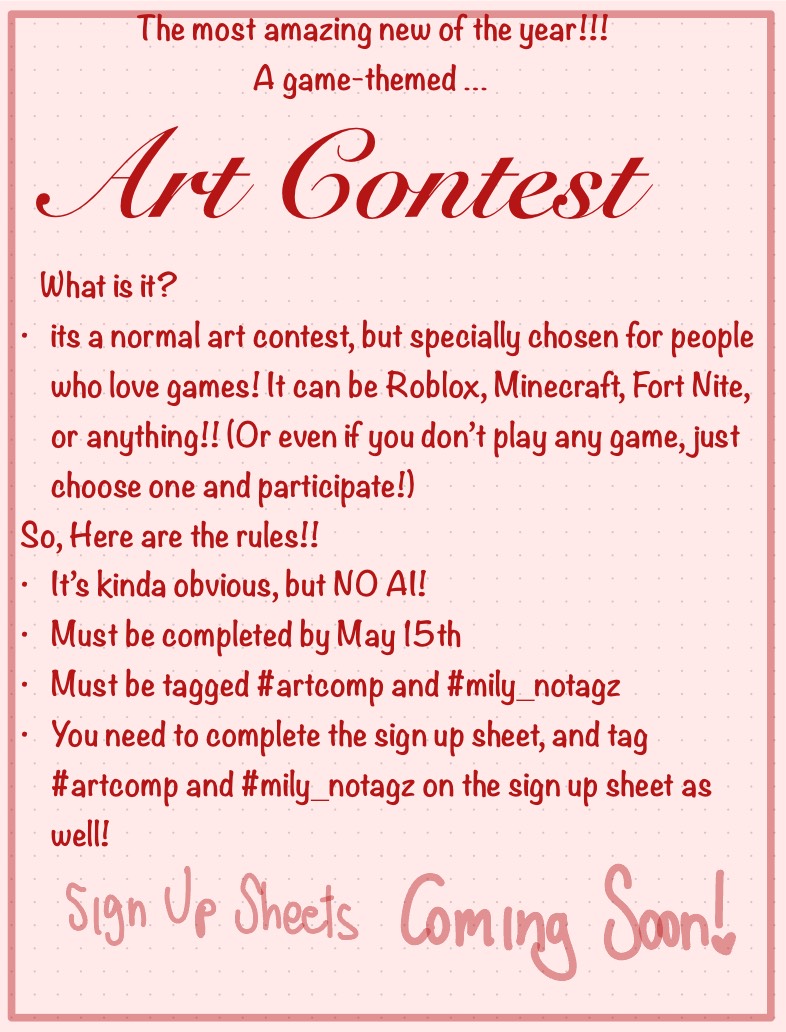 Game Themed Art Comp!!! - Notability Gallery