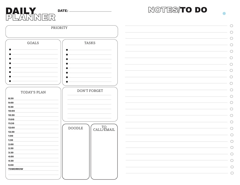 WORK - SCHEDULE TEMPLATE - Notability Gallery