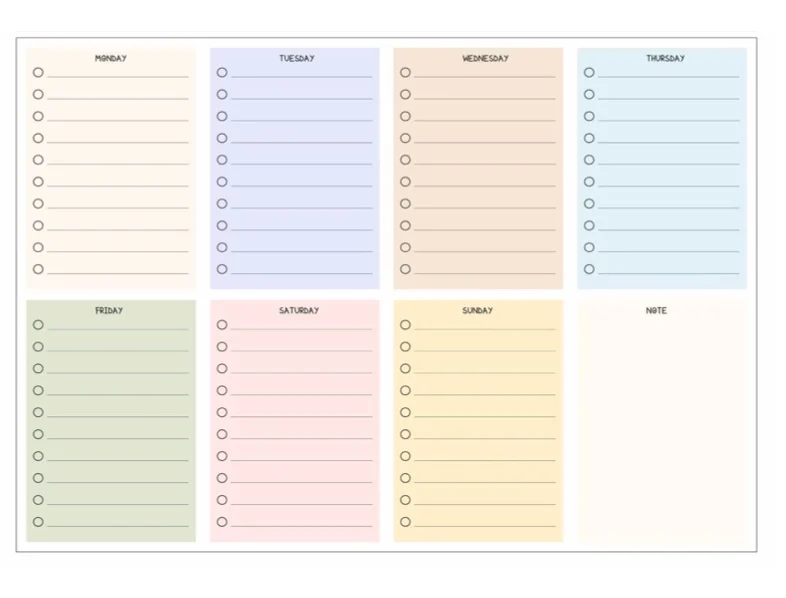 Daily Planner With To Do List Template - Notability Gallery