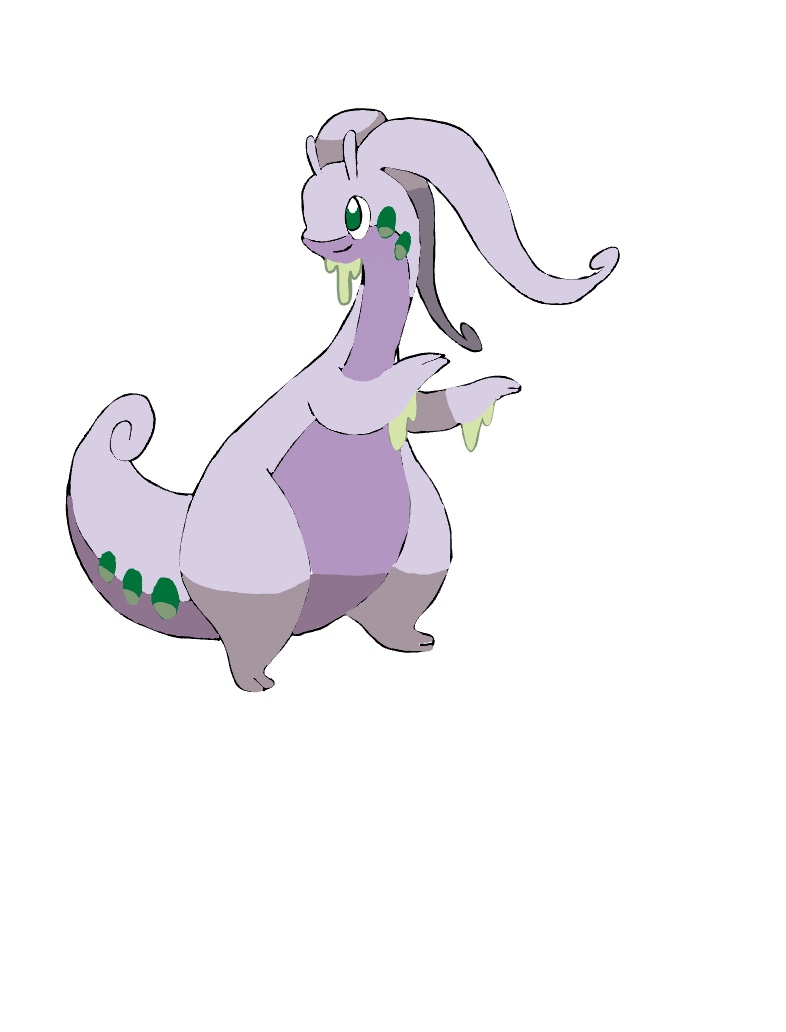 Explore 67+ newest goodra coloring pages , 100% free printables - Shill Art