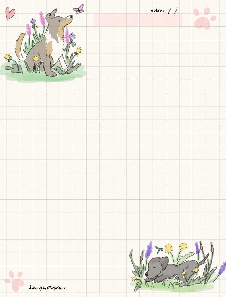 Dogs Graph Paper 🐾 - Notability Gallery