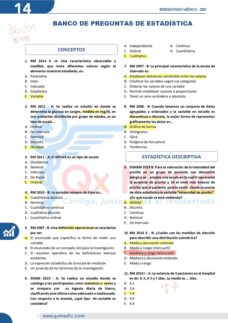 ESTADÍSTICA BP - Notability Gallery