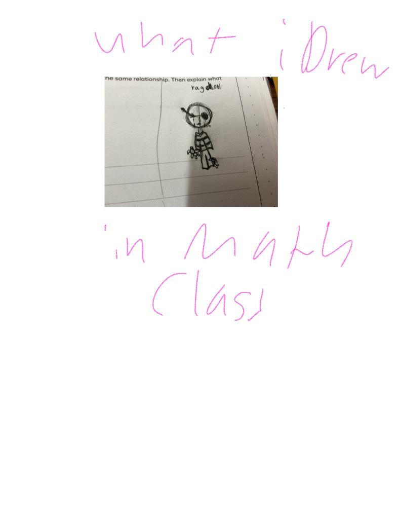 Math Class Drawing - Notability Gallery