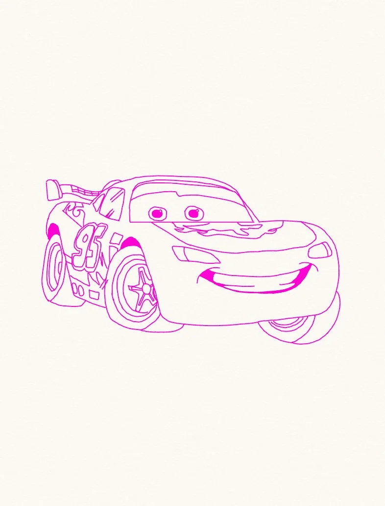 lightning mcqueen silhouette