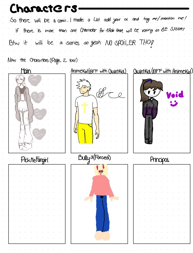 Characters - Notability Gallery