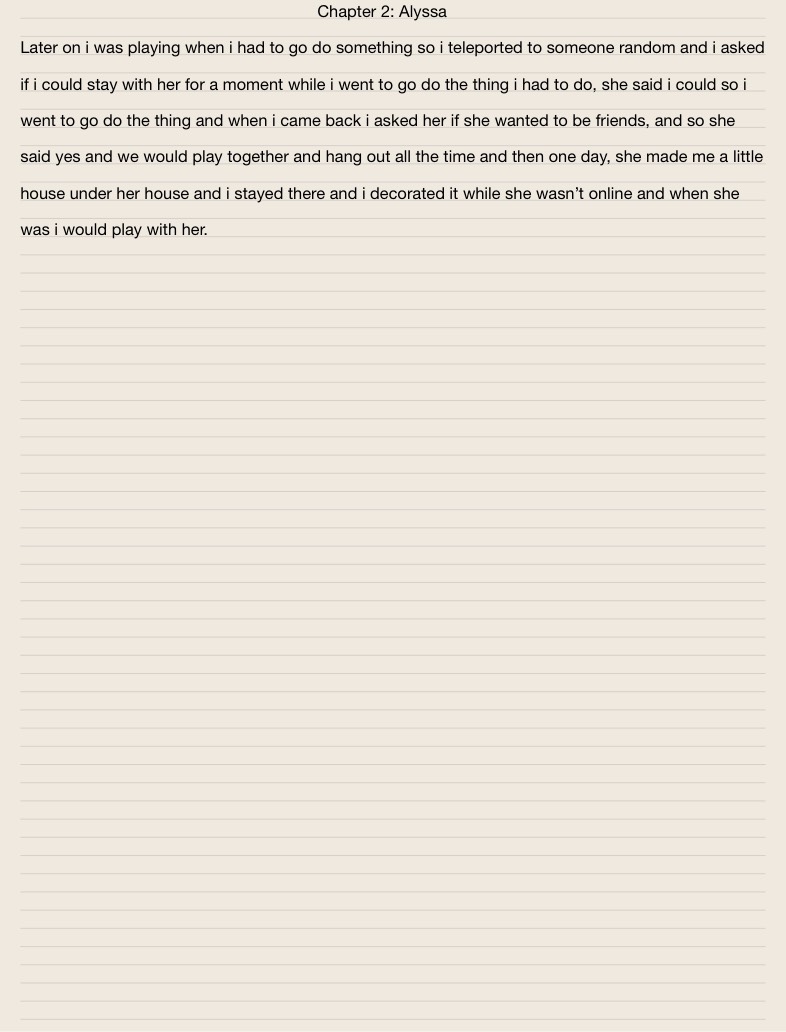 Chapter 2: Alyssa - Notability Gallery