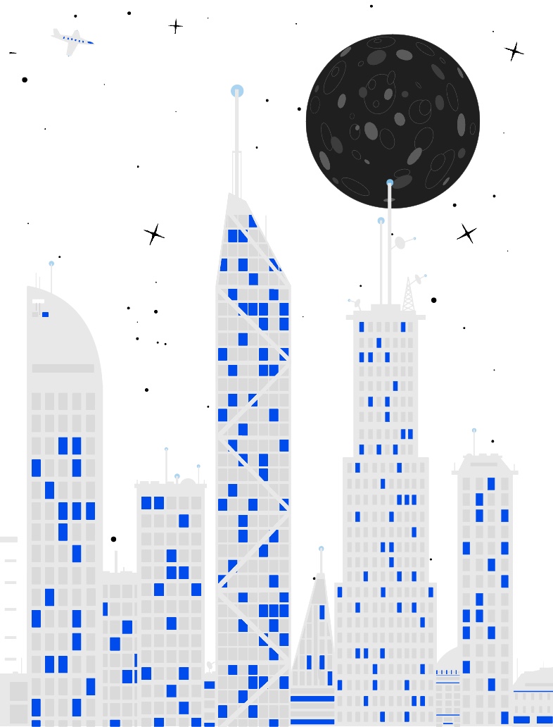 Night Sky Skyline Inverted - Notability Gallery