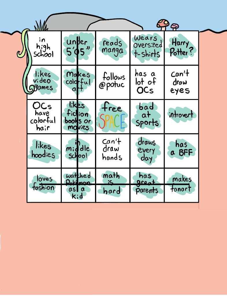 Artist Bingo Again! - Notability Gallery