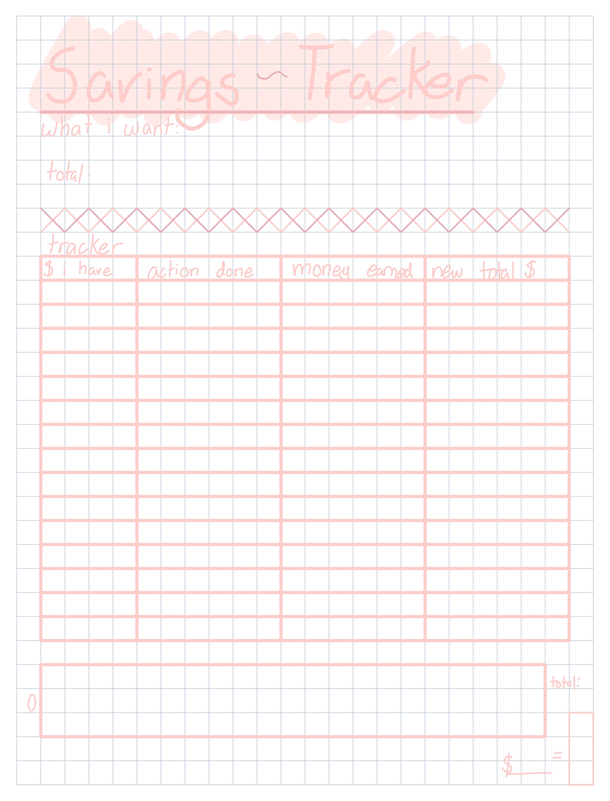 Savings Tracker - Notability Gallery