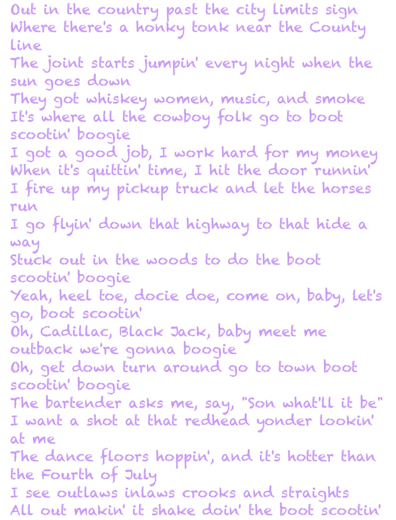 Boot Scootin Boogie Brooks Dunn Lyrics Notability Gallery