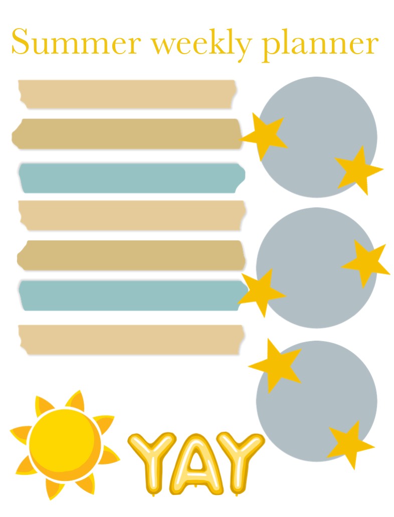 A Slay Summer Weekly Planner - Notability Gallery