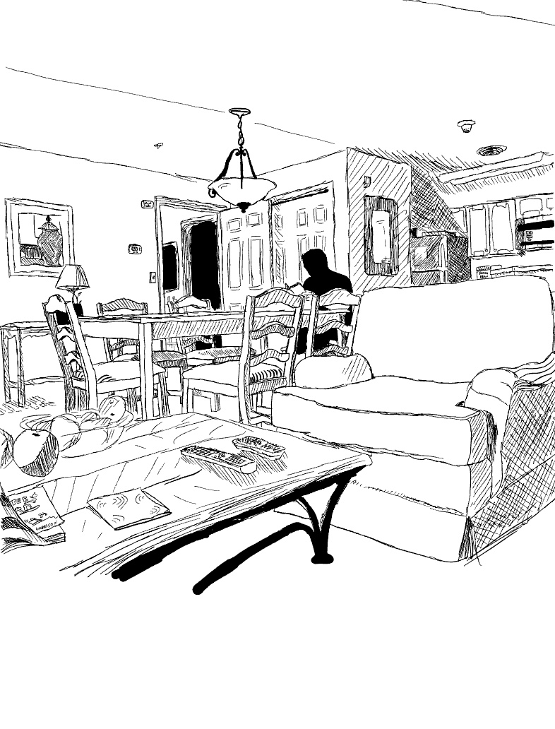 Living Room Sketch - Notability Gallery