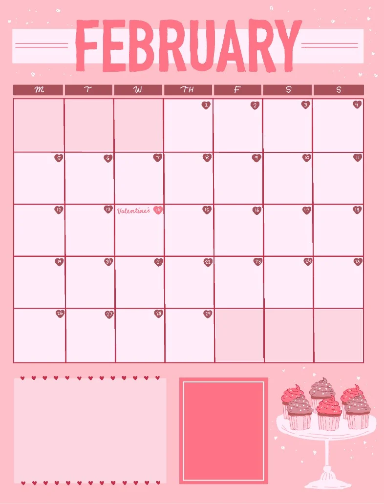 February 2024 Calendar Notability Gallery