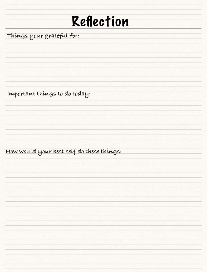 Day Journaling - Template - Notability Gallery