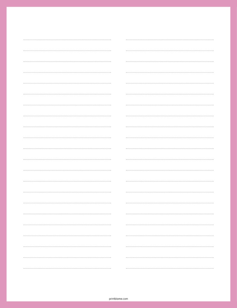 Simple Lined Note Paper - Notability Gallery