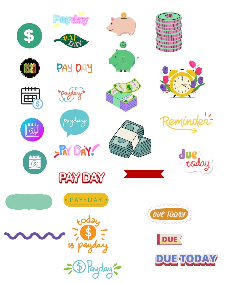 Financial Planner Stickers - Notability Gallery