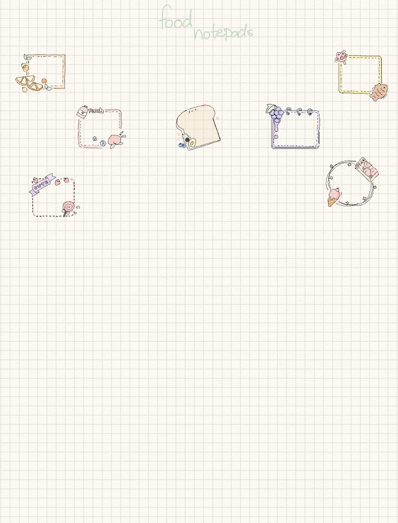 Food-notepads - Notability Gallery