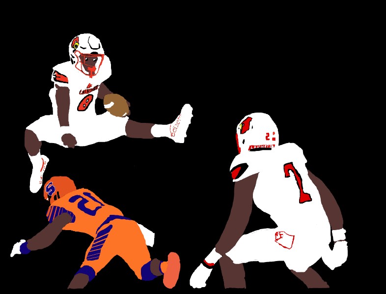 Lamar Jackson Hurdle 2016 - Notability Gallery