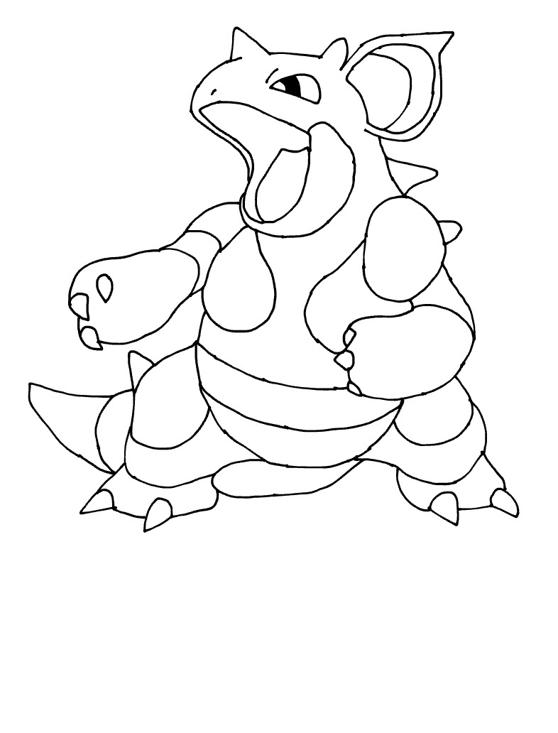 Non Coloured Nidoqueen (non Colored) - Notability Gallery