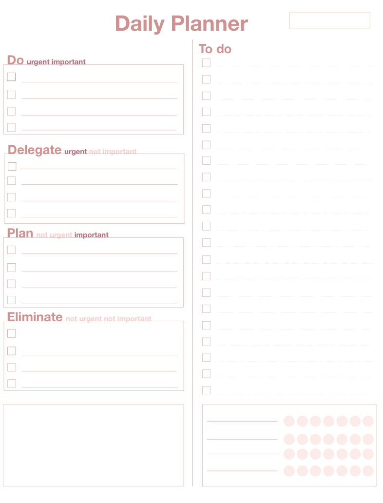 Daily Planner With To Do List Template Notability Gallery