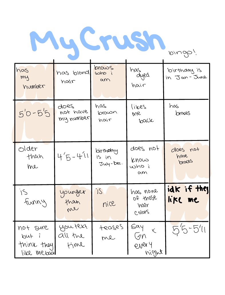 Updated Crush Bingo Notability Gallery 8911