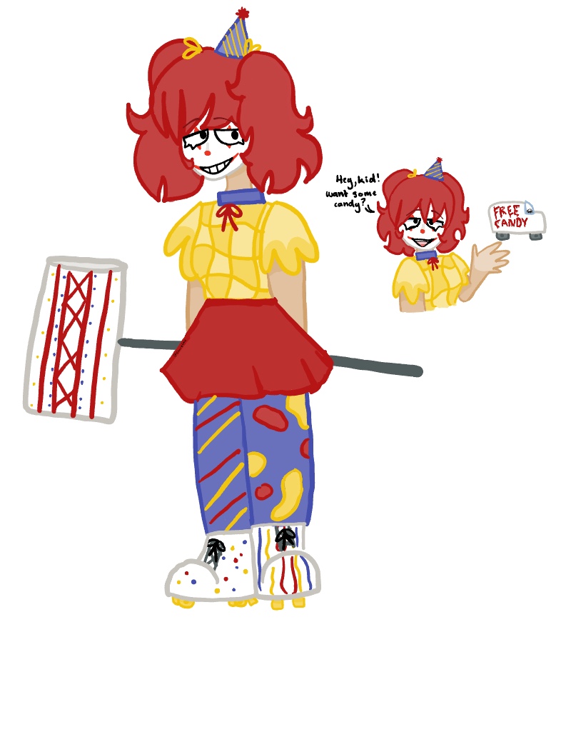 Random Clown Oc :)) - Notability Gallery