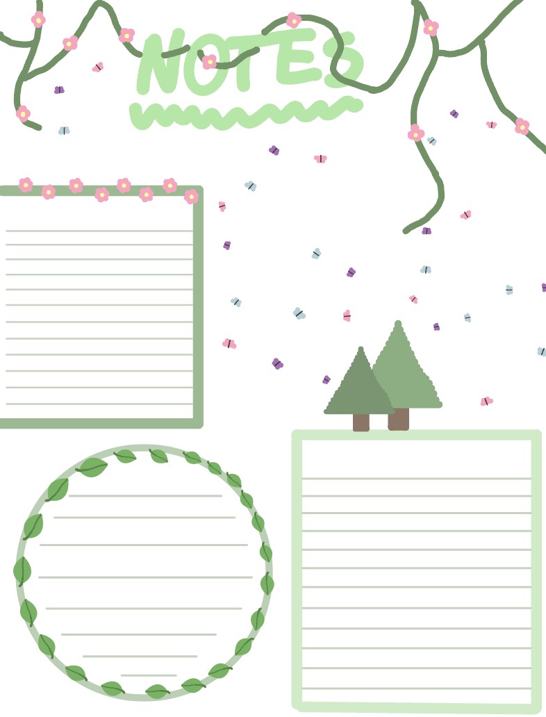 Nature Note Sheet :) - Notability Gallery