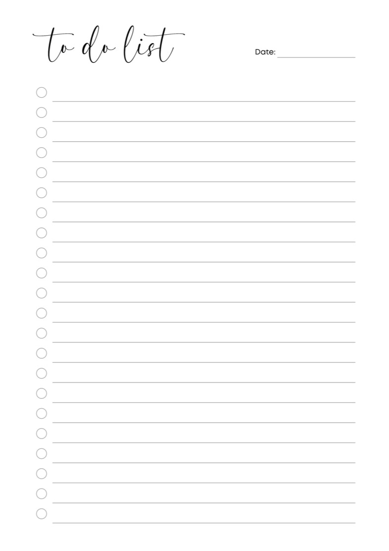 To Do List - Notability Gallery