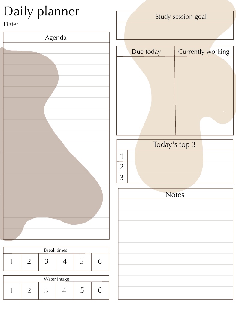 Academic Daily Planner - Notability Gallery