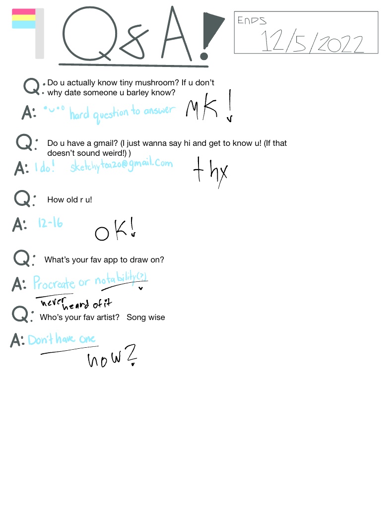 Q & A (2) - Notability Gallery