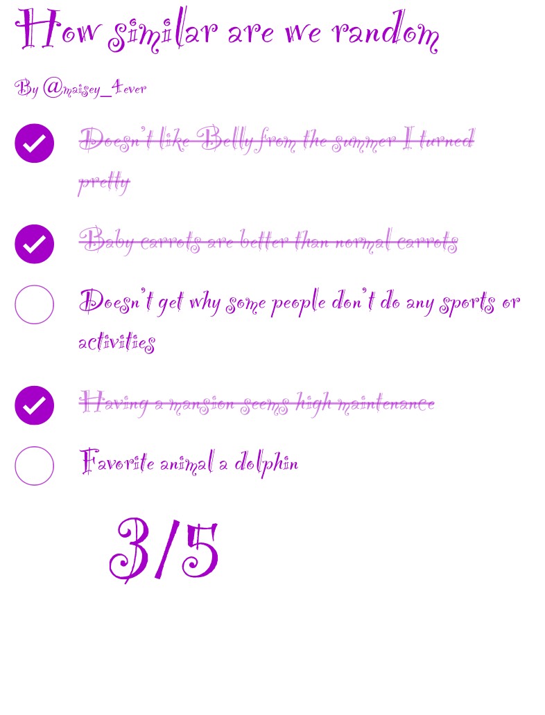How Similar Are We Random - Notability Gallery