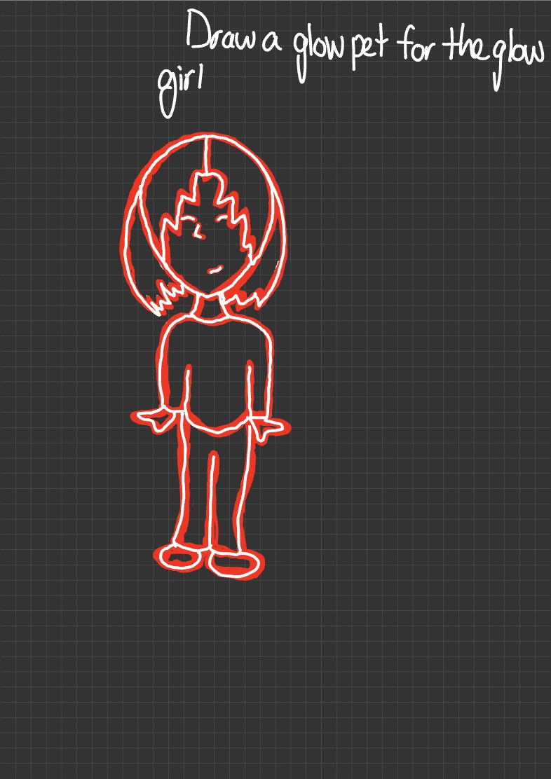 Draw A Glow Pet For The Glow Girl - Notability Gallery