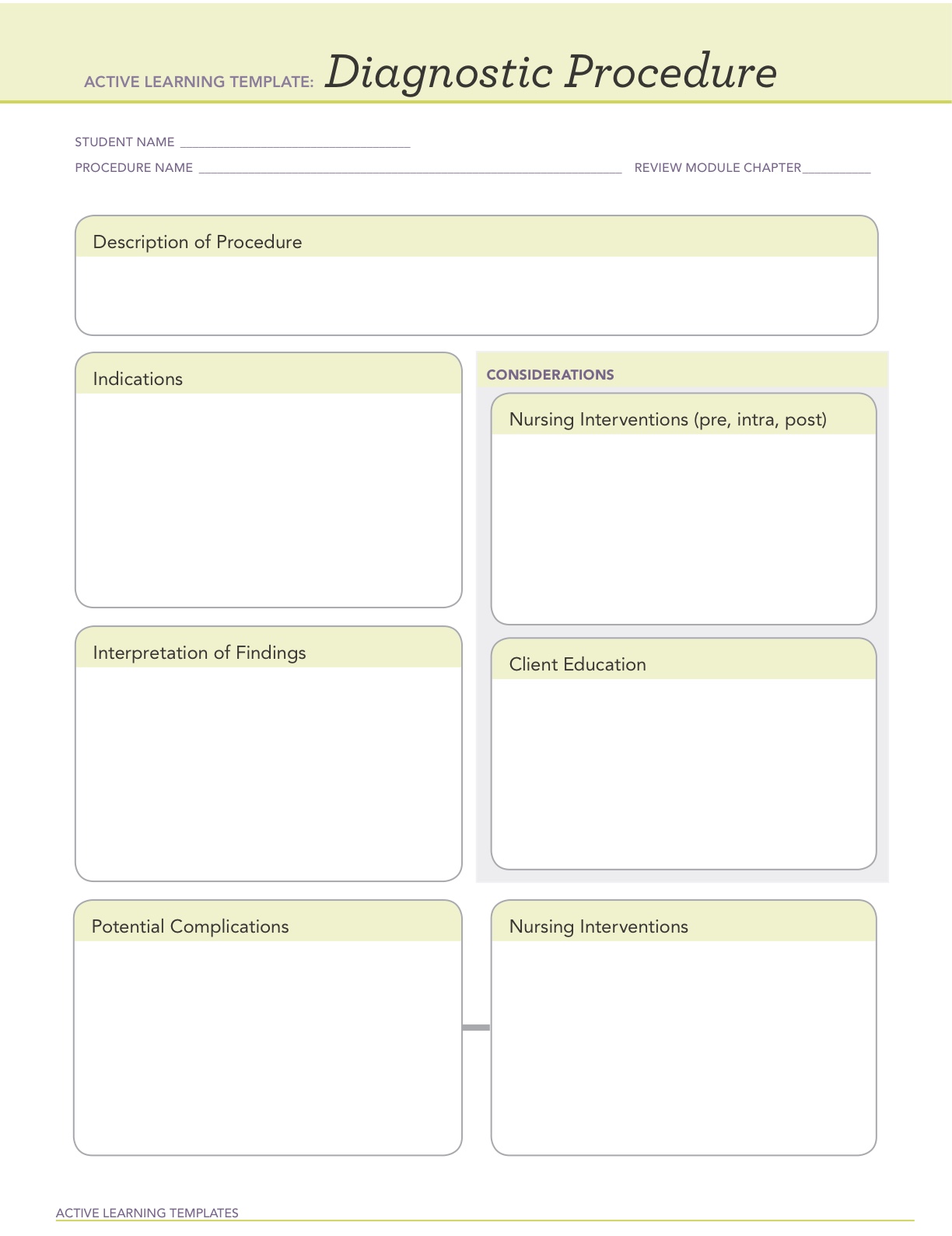 Diagnostic Procedure ALT - Notability Gallery